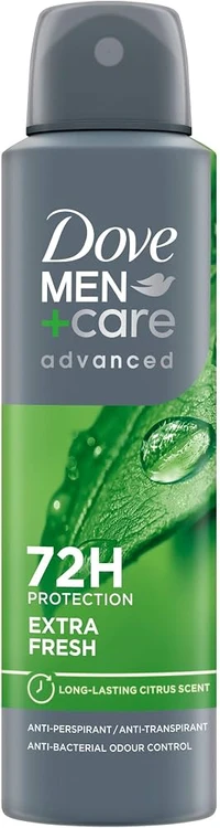 اسپری ضد تعریق مردانه داو Uk مدل extra fresh حجم 200 میل